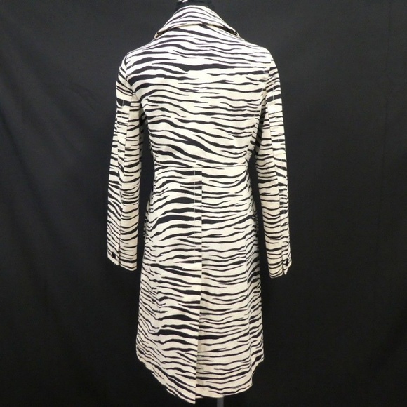 Vintage MARC JACOBS Zebra snap button trench coat - Picture 2 of 8